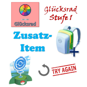 Zusatz-Item für Glückrad Stufe 1 - Nochmal Drehen