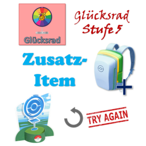 Zusatz-Item für Glückrad Stufe 5 - Nochmal Drehen