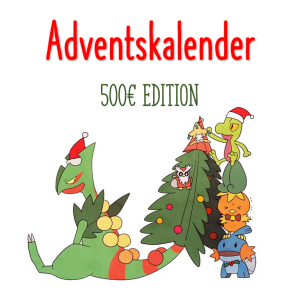 Adventskalender 500€ Edition (gewünschte Sprachen - ovp sealed)